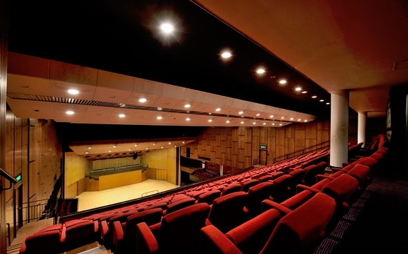 City Hall Concert Hall, photo taken from  Balcony